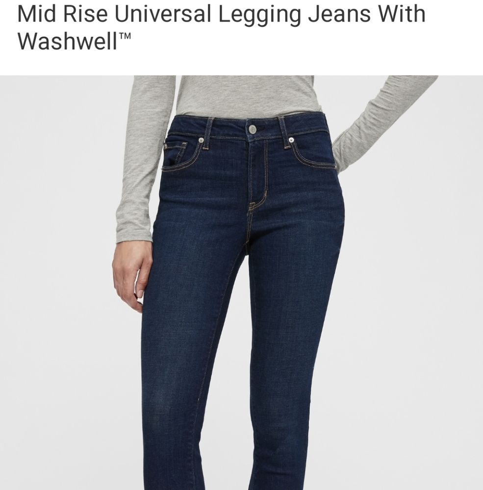 NWOT Gap Dark Wash Skinny Jeans
